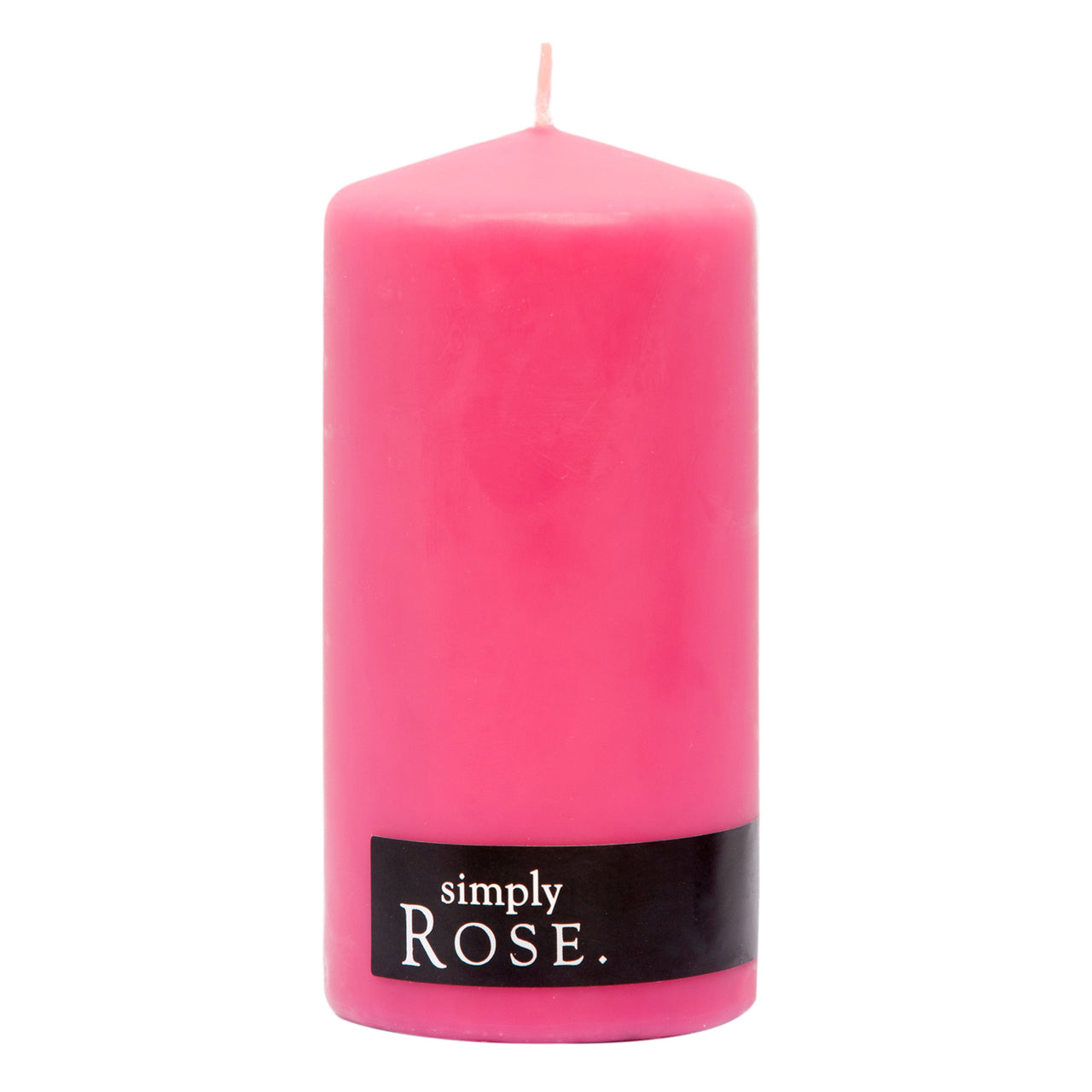 13cm Rose Pillar Candle