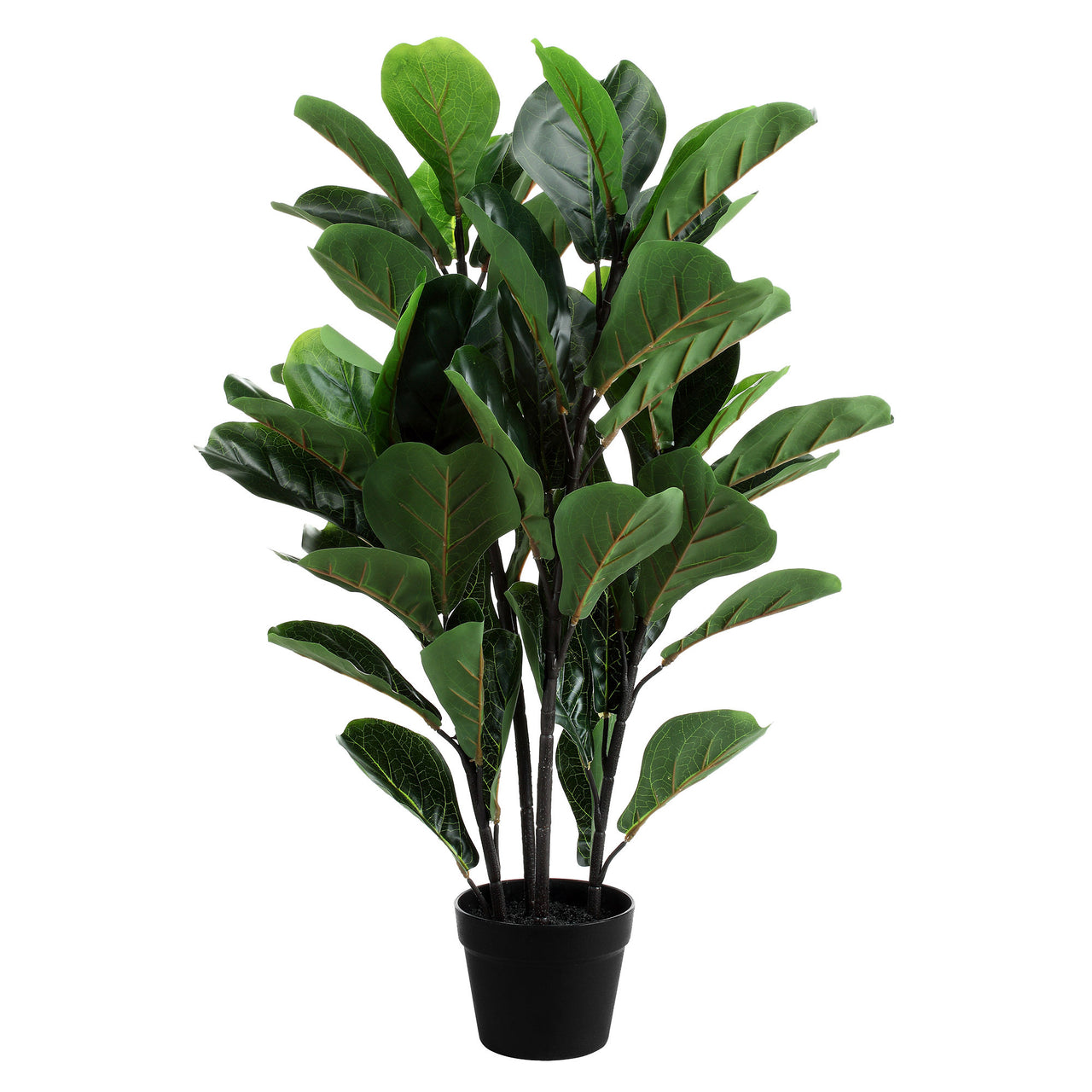 90cm Potted Faux Fiddle Leaf Fig Tree