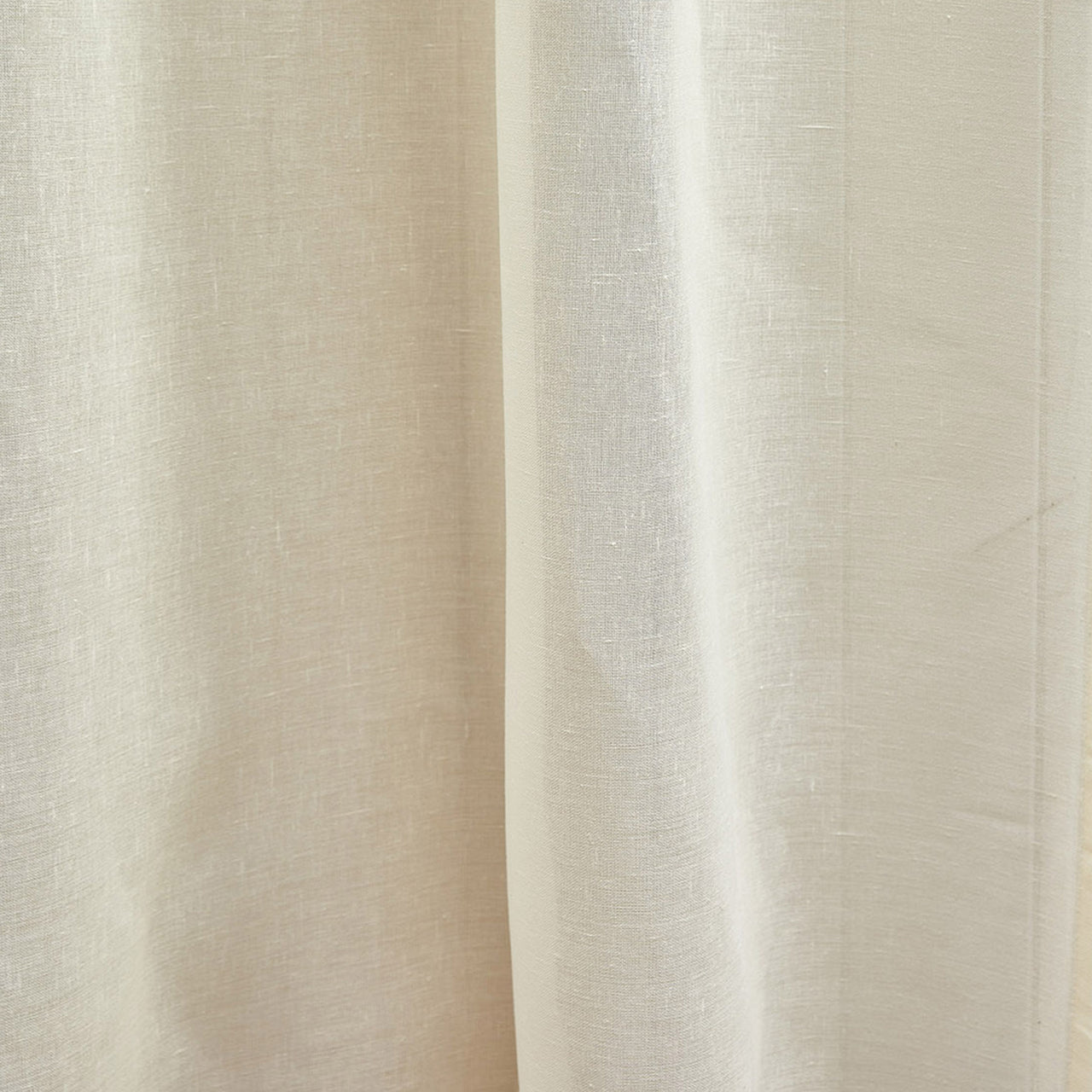 Natural Valerian Concealed Sheer Curtains (Set of 2)