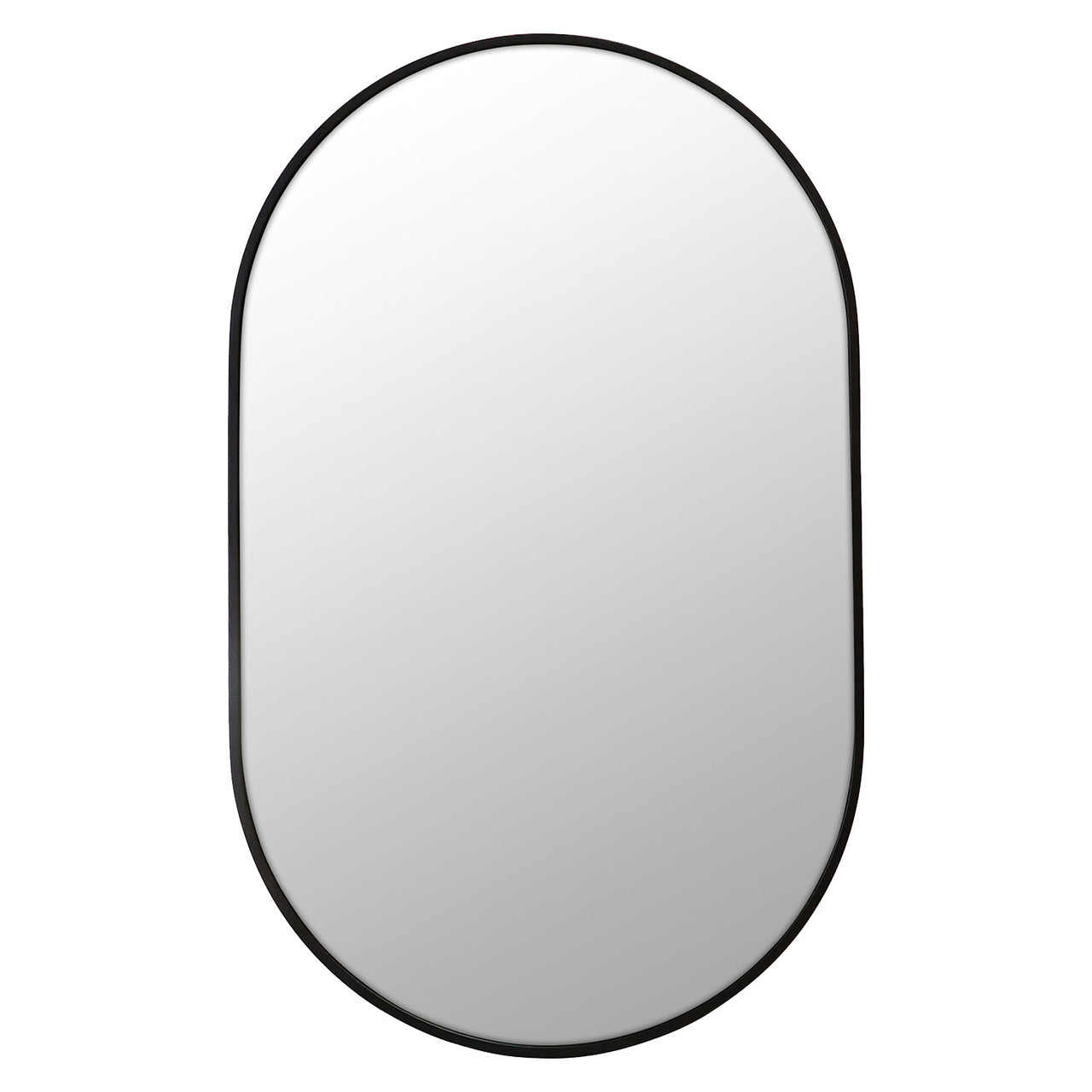 Harper Pill-Shape Steel-Framed Mirror