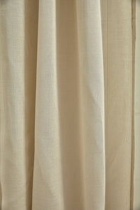 Thumbnail for Natural Valerian Concealed Sheer Curtains (Set of 2)