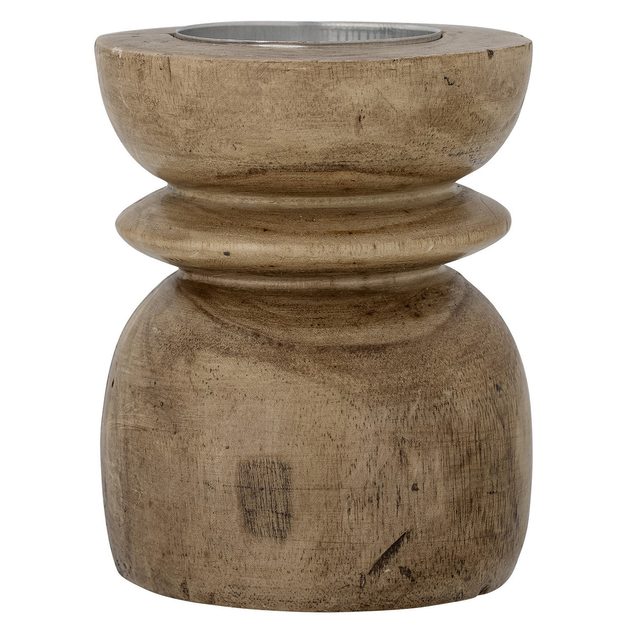Nature Pippin Paulownia Candle Holder