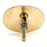 Thumbnail for Oval Brass & Shell Knob