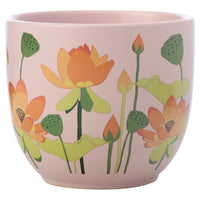 Thumbnail for Royal Botanic Gardens Lotus 12cm Planter Pot