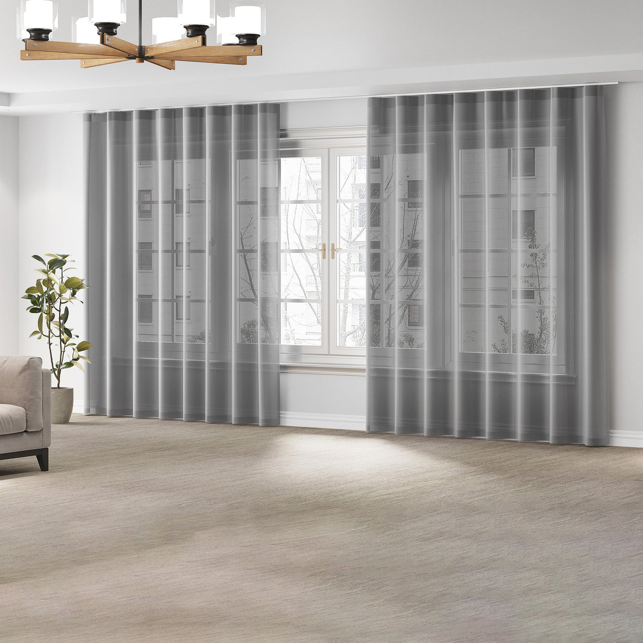 Sorrento S-Fold Sheer Curtains
