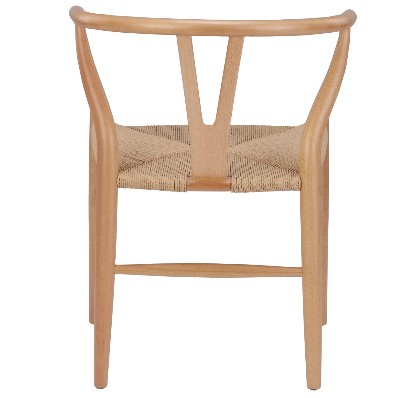 Natural Hans Wegner Replica Wishbone Chairs (Set of 2)