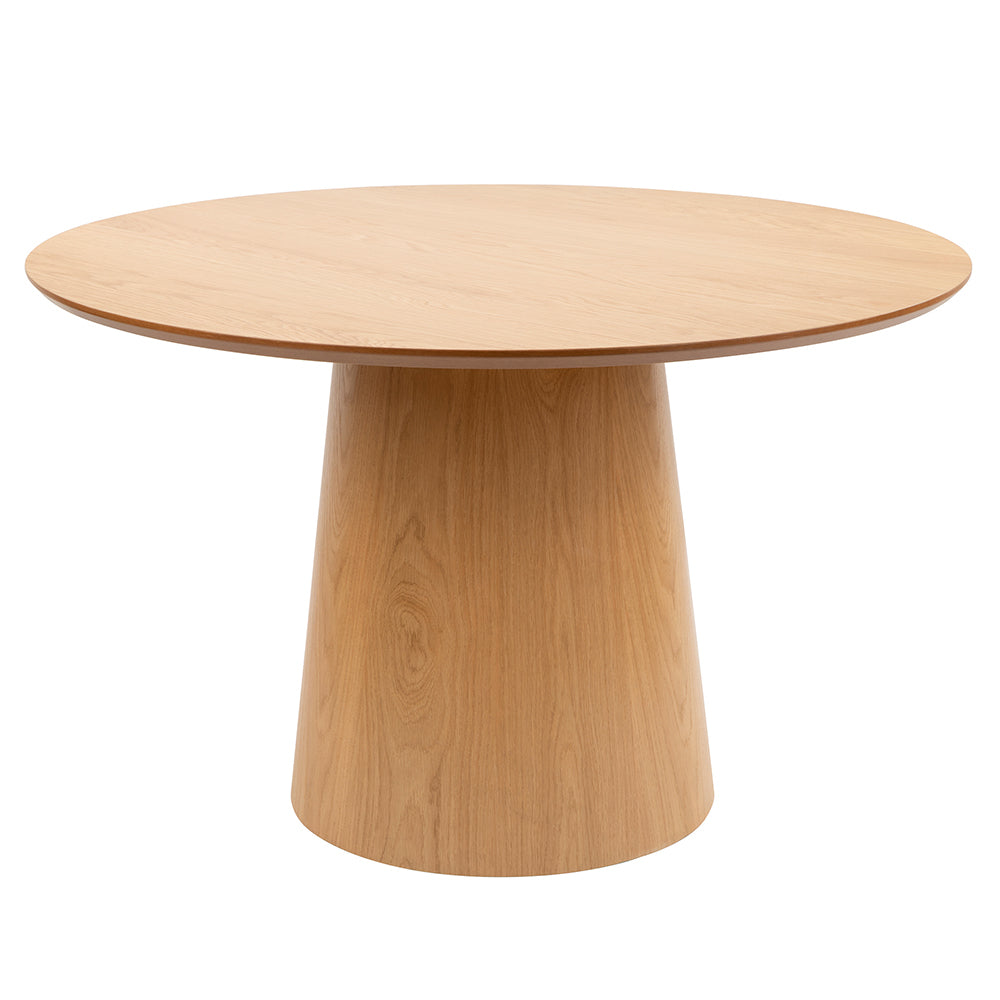 Ruben 120cm Round Oak Dining Table