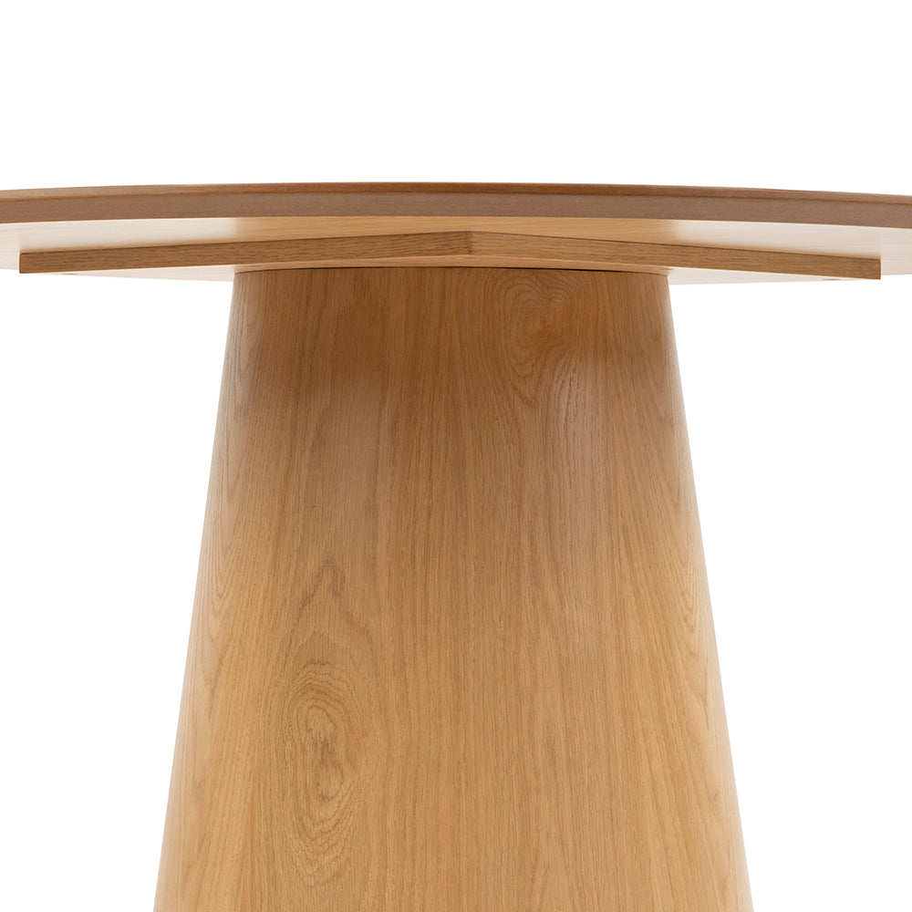 Ruben 120cm Round Oak Dining Table